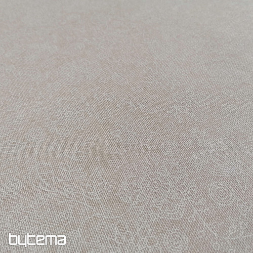 Tessuto decorativo Fiori al neon bianchi