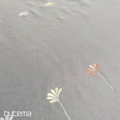 Tenda di lusso in voile 966/290 fiori