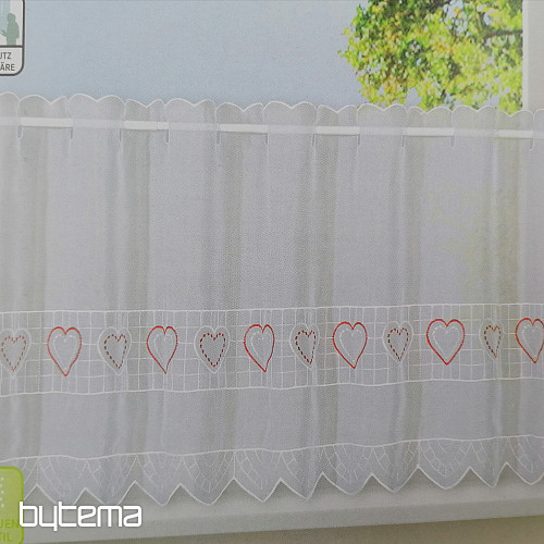 Tenda pronta GERSTER bianco - CUORE