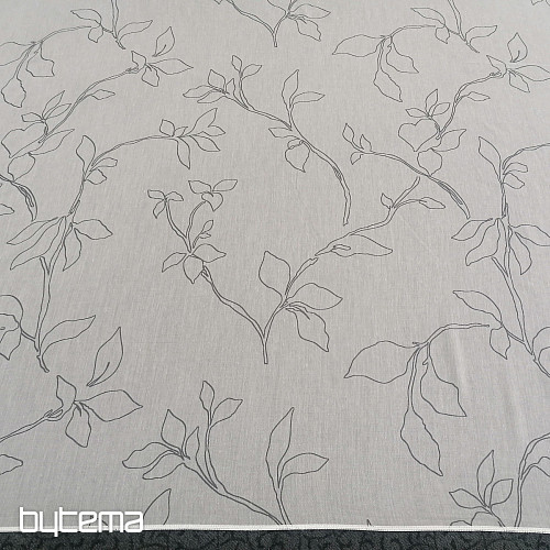 Tenda di lusso Abbony 90 bianca con fiori