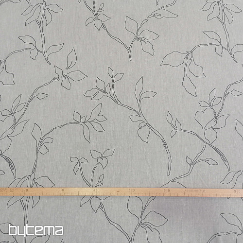 Tenda di lusso Abbony 90 bianca con fiori