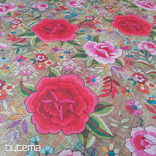 Tessuto decorativo Fiori Manila 280 cm