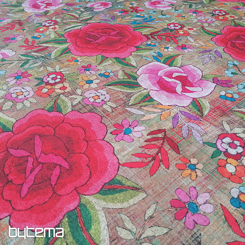 Tessuto decorativo Fiori Manila 280 cm