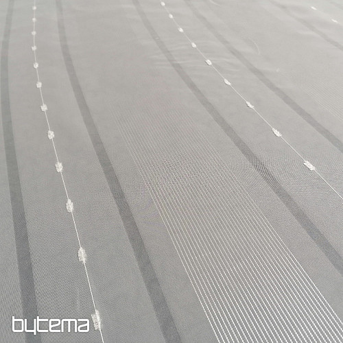 Tenda a righe crema chiaro con righe