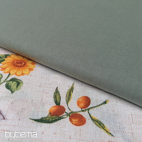 Tessuto di cotone UNI KHAKI