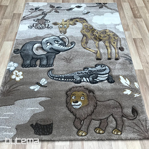 Tappeto per bambini ANIMALI africani
