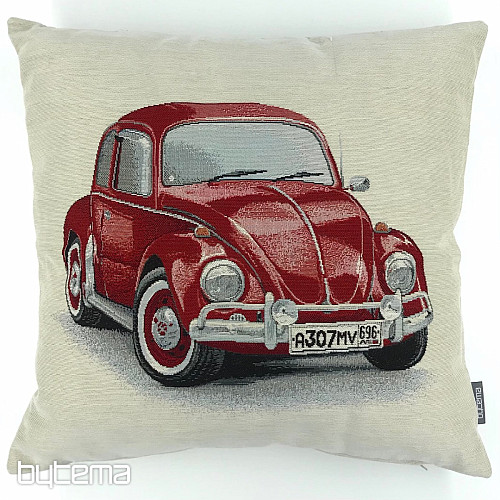 Fodera per cuscino arazzo VW BEETLE ROSSO