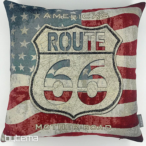 Fodera per cuscino in arazzo ROUTE 66