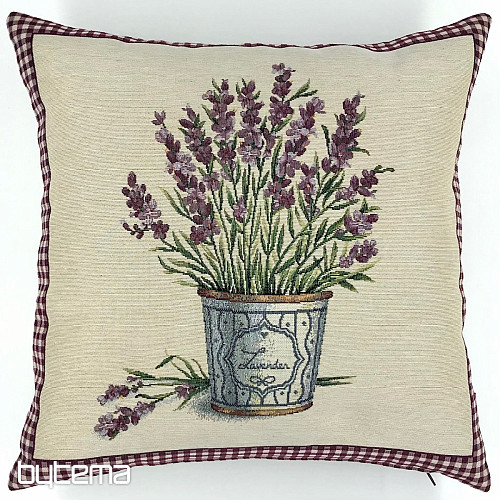 Fodera per cuscino arazzo FIORI DI LAVANDA PROVENCE