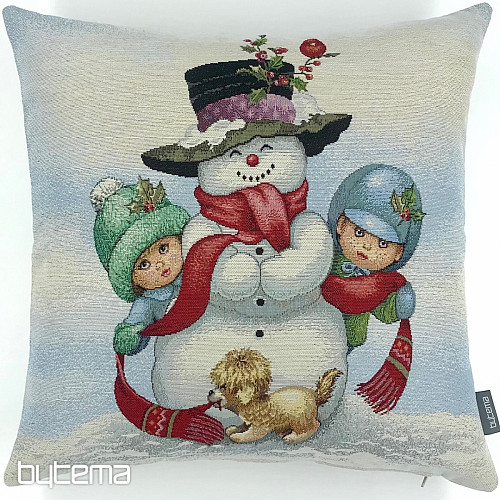 Arazzo natalizio PUPAZZO DI NEVE CON BAMBINI