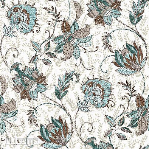 Tessuto decorativo DORKA turchese