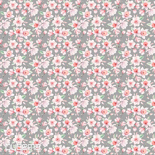Tessuto decorativo fiori CESIRA