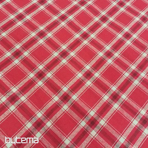 Tessuto cubo TISSE beige/rosso