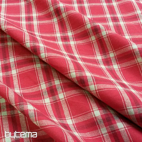 Tessuto cubo TISSE beige/rosso