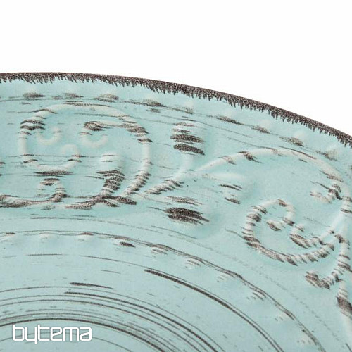 Piatto fondo RILIEVO BLU 21X2 CM
