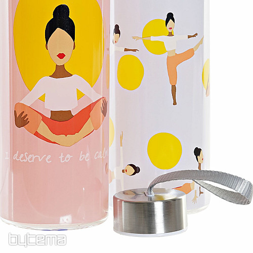 Bottiglia in vetro YOGA 550 ml