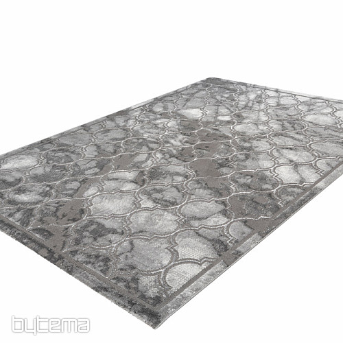 Tappeto moderno MARMARIS 401 argento