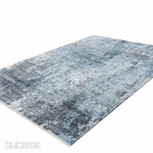 Tappeto moderno MEDELLIN 400 argento/blu