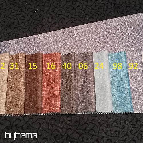 Tessuto decorativo DIMOUT per tende turchese 98