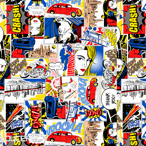 Tessuto decorativo KOMIKS ROY