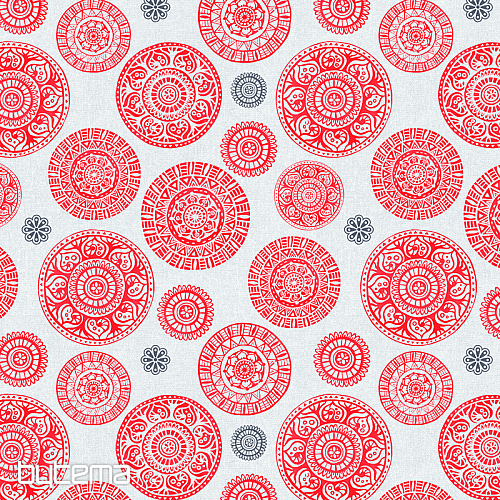 Tessuto decorativo SOTAVENTO mandala 401
