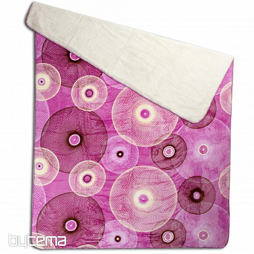 Coperta di pecora - bolla viola