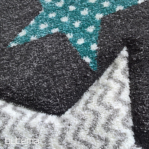 Tappeto rotondo per bambini PASTEL Stars