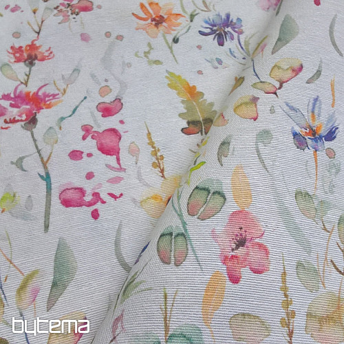Tessuto decorativo FIORI DI AZALEA