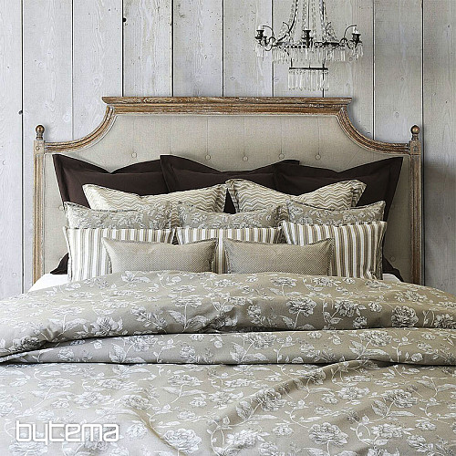 Tessuto decorativo NATUR ROSES LEAF